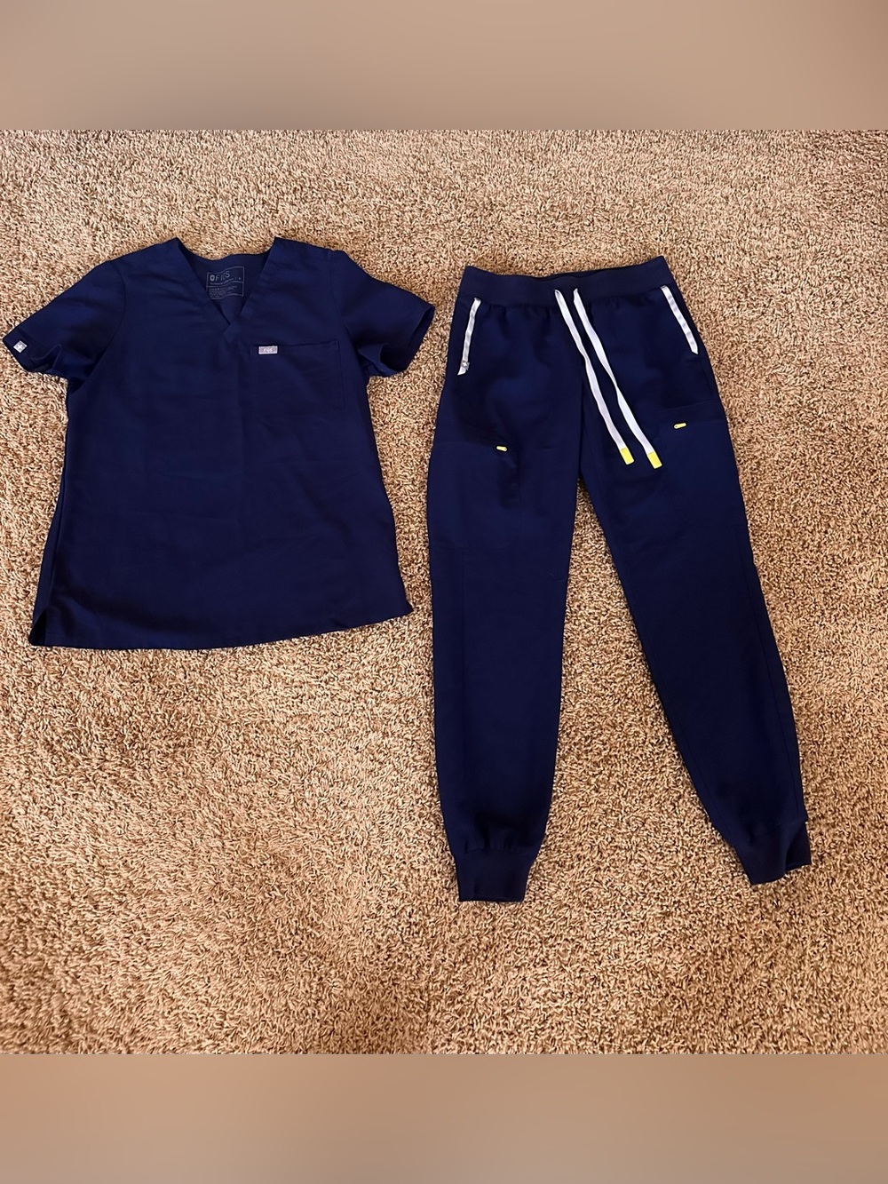 Figs Navy Blue Scrub Set Small/XS